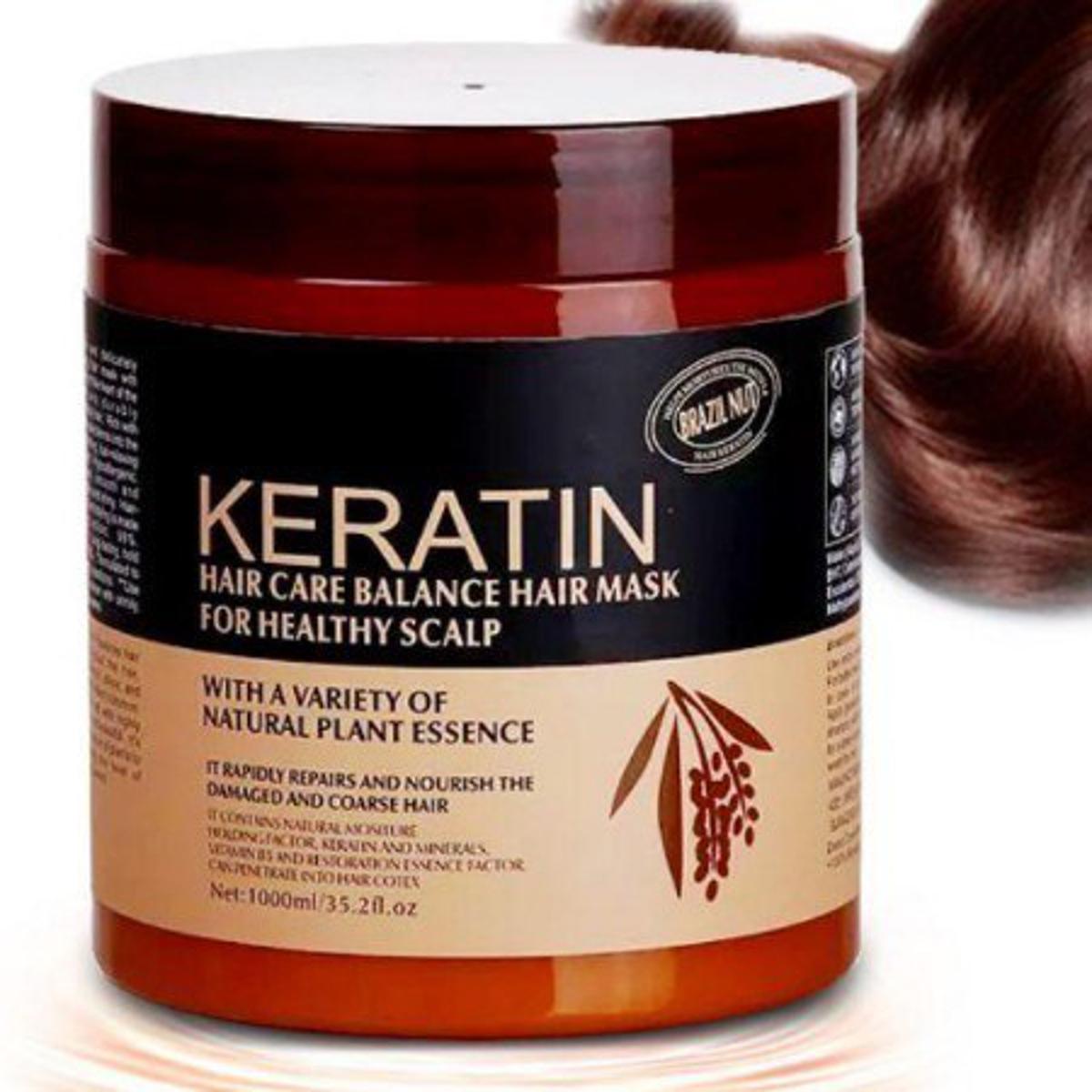 Keratin Hair Mask -500 ml (Sealed Pack)
