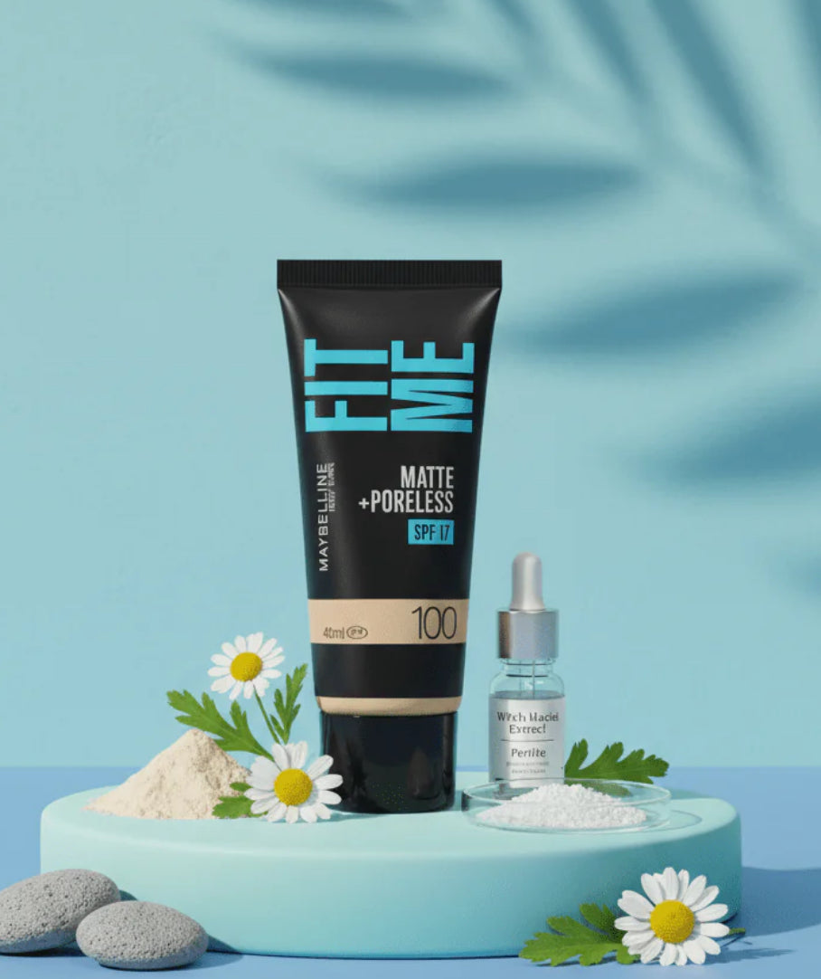 Maybelline New York - Fit Me Matte + Poreless Foundation