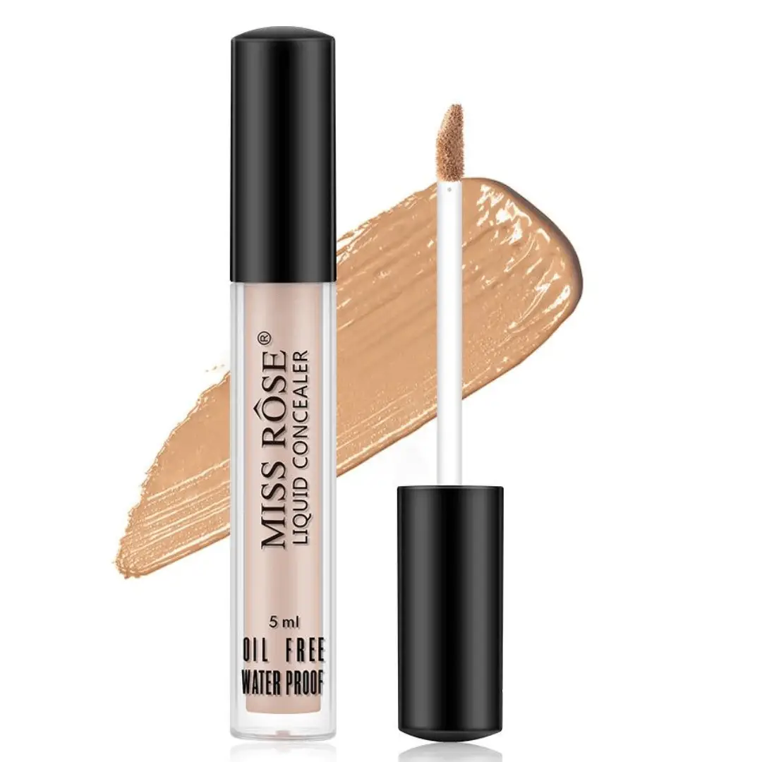 Miss Rose Liquid Concealer | 5 ml | Smooth Coverage | Lightweight Formula | Long‑Lasting Wear